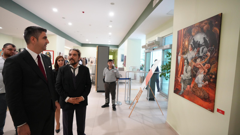‘Türkiye’nin İlkleri Miras’ Adlı Resim Sergisi Kartal Belediyesi’nde Açıldı