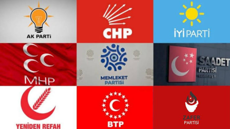 SİYASİ PARTİLERİN GÜNCEL ÜYE SAYISI AÇIKLANDI