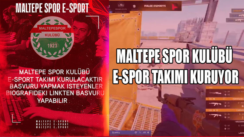 MALTEPE SPOR KULÜBÜ E-SPOR TAKIMI KURUYOR