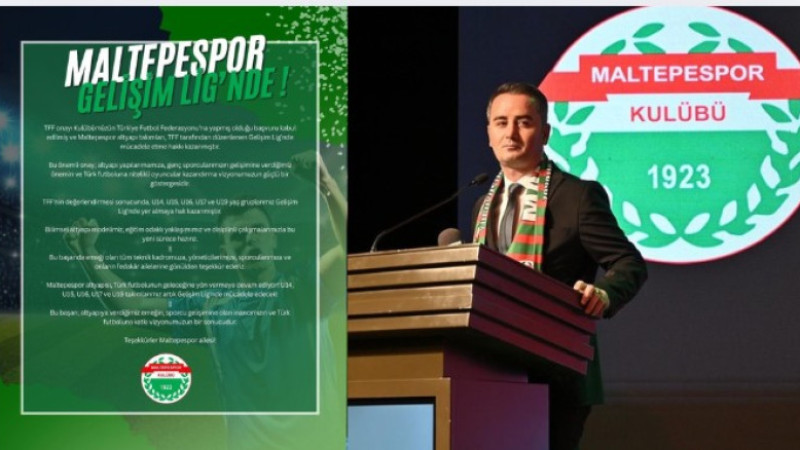 MALTEPESPOR GELİŞİM LİGİNDE