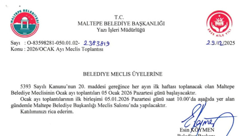2026 NIN İLK TOPLANTISINDA 6 MADDE GÖRÜŞÜLECEK