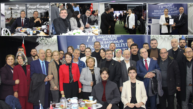 Anahtar Parti Maltepe İlçe Başkanlığı İftar Programında Buluştu