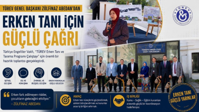 TÜREV Genel Başkanı Zülfinaz Abedan’dan Erken Tanı İçin Güçlü Çağrı