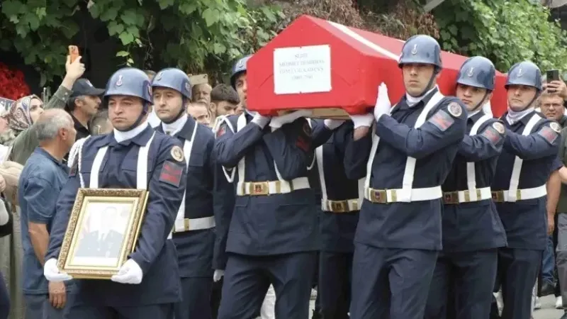 Şehit Jandarma Uzman Çavuş Mehmet Demirbaş son yolculuğuna uğurlandı