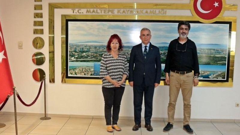 Maltepe Kaymakamı Bahri Tiryaki’ye Veda Ziyareti 