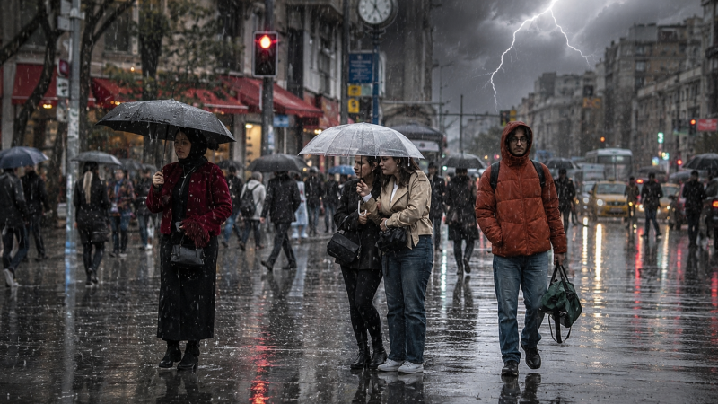 Meteoroloji alarm verdi: 51 ilde sağanak ve fırtına bekleniyor! 5 il için sarı kodlu uyarı