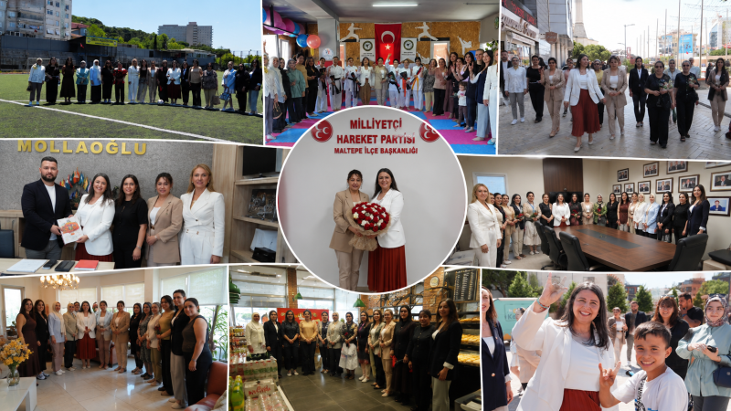 MHP Maltepe Kadın Teşkilatından Esnaf ve Girişimci Kadınlara Ziyaret