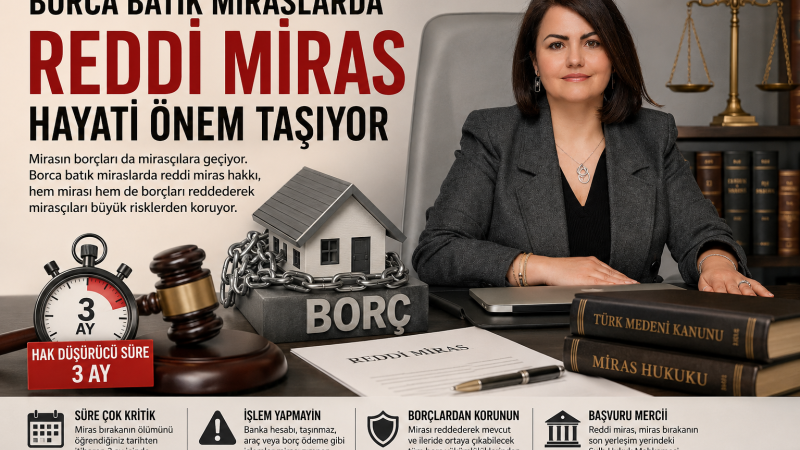 Reddi Miras Hakkını Kaçıranlar Milyonluk Borçlarla Karşılaşabiliyor