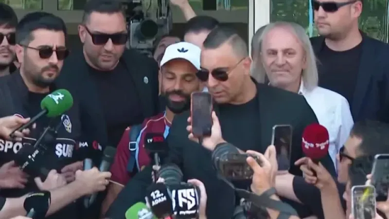 Mohamed Salah Trabzonspor İçin İstanbul'a Geldi!
