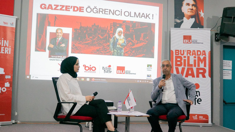 Gazze’de öğrencilerin eğitim mücadelesi anlatıldı