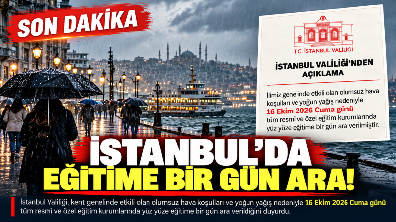 İstanbul’da yağış seferberliği: 46 bin personel görevde