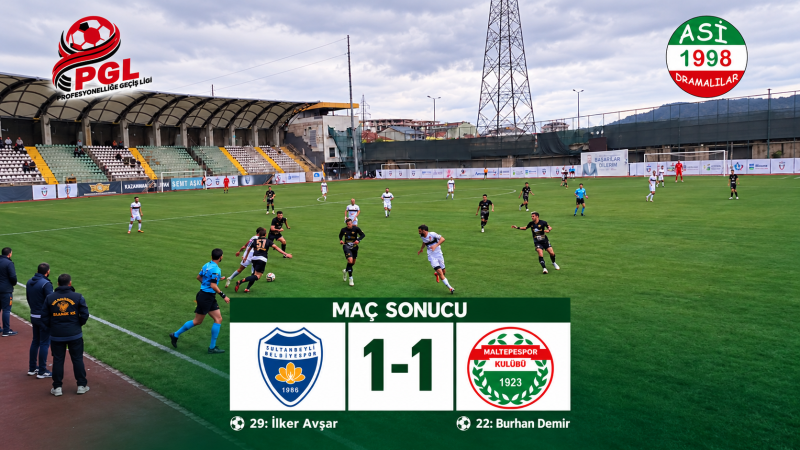 Maltepespor, Sultanbeyli Deplasmanından 1 Puanla Döndü